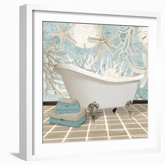 Coral Bath 2A-Carole Stevens-Framed Art Print