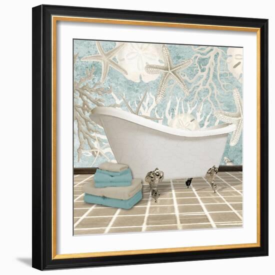 Coral Bath 2A-Carole Stevens-Framed Art Print