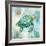 Coral Bay Sea Turtle I-null-Framed Art Print