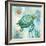 Coral Bay Sea Turtle I-null-Framed Art Print