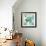 Coral Bay Sea Turtle I-null-Framed Premium Giclee Print displayed on a wall