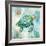 Coral Bay Sea Turtle I-null-Framed Premium Giclee Print