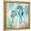 Coral Bay Seahorses-null-Framed Stretched Canvas