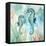 Coral Bay Seahorses-null-Framed Stretched Canvas