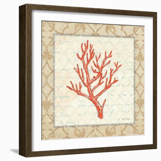 Coral Beauty Light II-Emily Adams-Framed Art Print