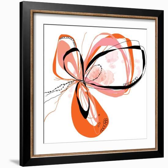 Coral Bloom-Jan Weiss-Framed Art Print