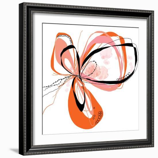 Coral Bloom-Jan Weiss-Framed Art Print