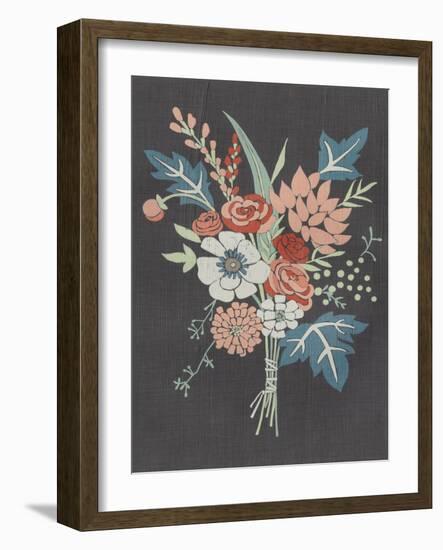 Coral Bouquet I-Chariklia Zarris-Framed Art Print