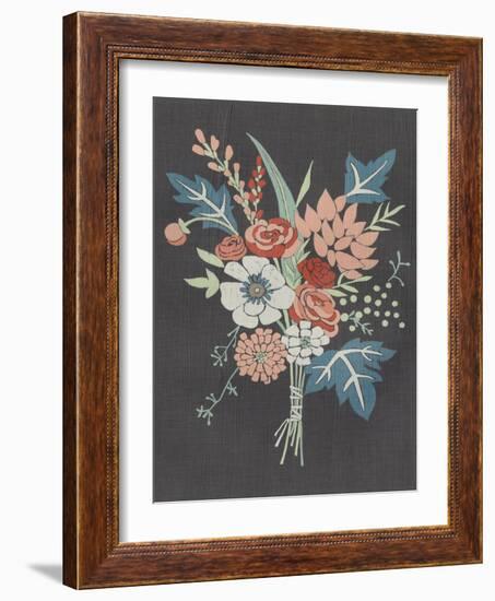 Coral Bouquet I-Chariklia Zarris-Framed Art Print