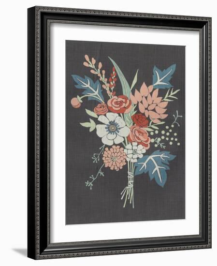 Coral Bouquet I-Chariklia Zarris-Framed Art Print