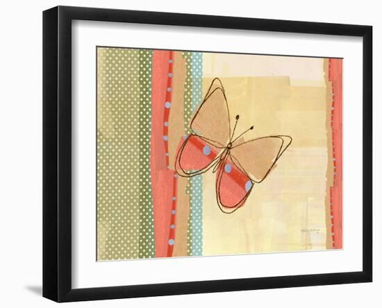 Coral Butterfly-Robbin Rawlings-Framed Art Print