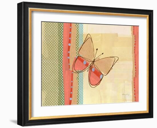 Coral Butterfly-Robbin Rawlings-Framed Art Print