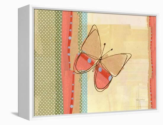 Coral Butterfly-Robbin Rawlings-Framed Stretched Canvas