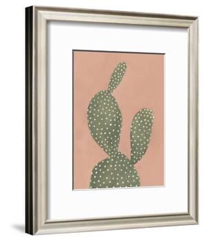 Coral Cacti I-null-Framed Art Print
