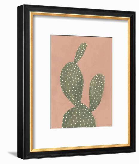 Coral Cacti I-null-Framed Art Print