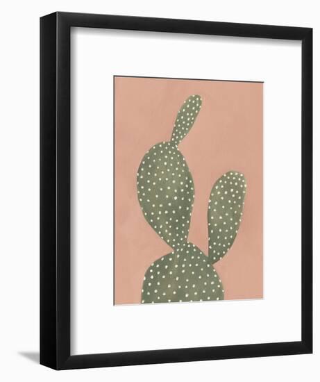 Coral Cacti I-null-Framed Art Print