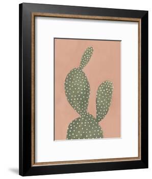 Coral Cacti I-null-Framed Art Print