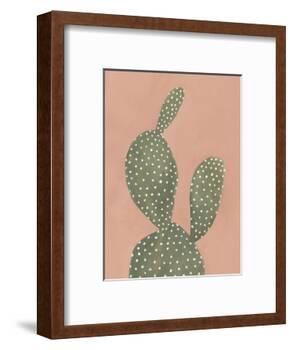 Coral Cacti I-null-Framed Art Print