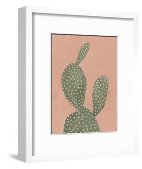 Coral Cacti I-null-Framed Art Print