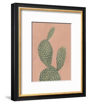 Coral Cacti I-null-Framed Art Print