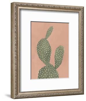 Coral Cacti I-null-Framed Art Print