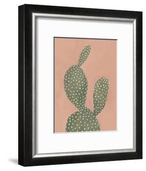 Coral Cacti I-null-Framed Art Print