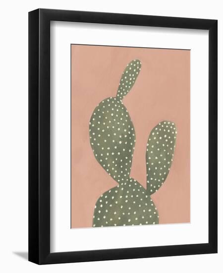 Coral Cacti I-null-Framed Premium Giclee Print