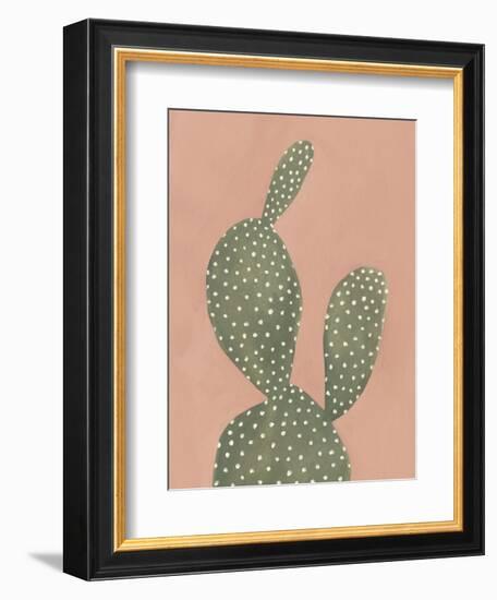 Coral Cacti I-null-Framed Premium Giclee Print