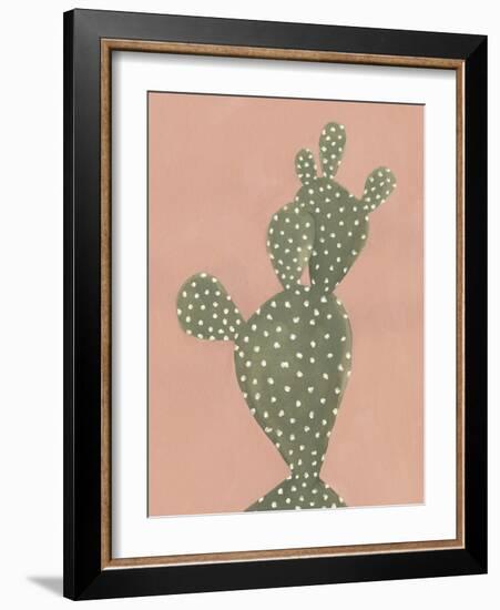 Coral Cacti II-null-Framed Art Print