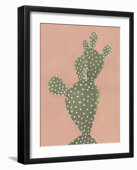 Coral Cacti II-null-Framed Art Print