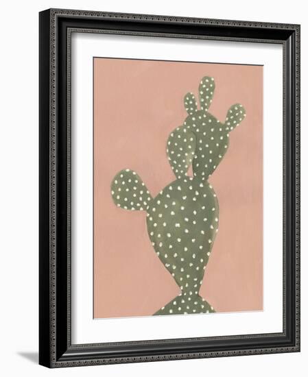 Coral Cacti II-null-Framed Art Print