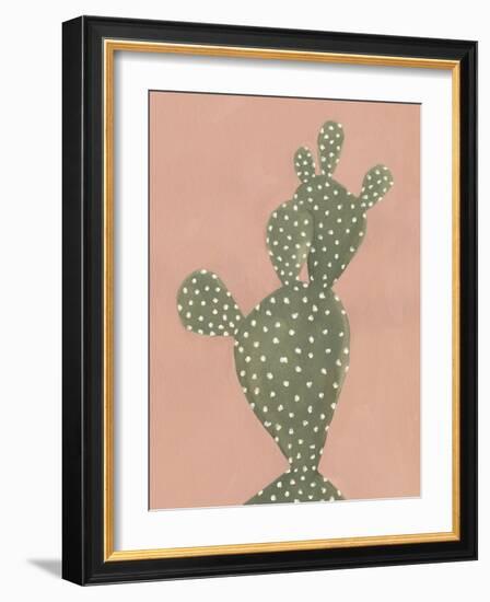 Coral Cacti II-null-Framed Art Print