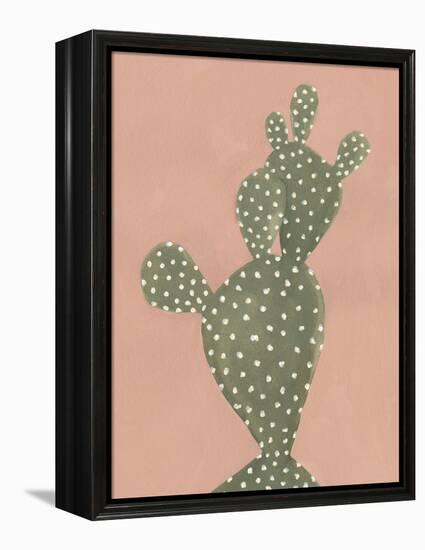 Coral Cacti II-null-Framed Stretched Canvas