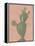 Coral Cacti II-null-Framed Stretched Canvas