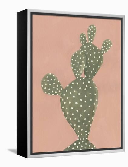 Coral Cacti II-null-Framed Stretched Canvas