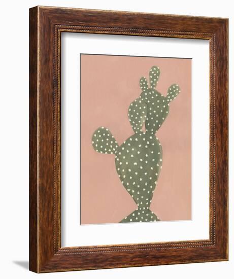 Coral Cacti II-null-Framed Premium Giclee Print