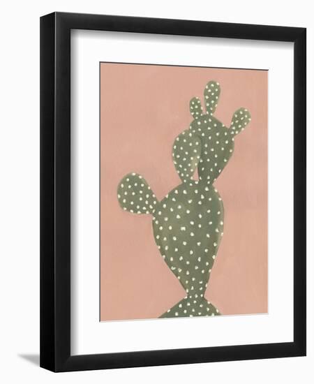 Coral Cacti II-null-Framed Premium Giclee Print