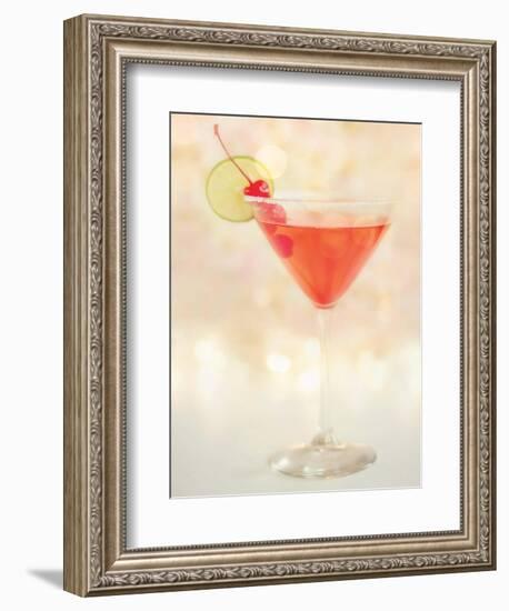 Coral Cocktail-Mandy Lynne-Framed Art Print