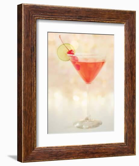 Coral Cocktail-Mandy Lynne-Framed Art Print