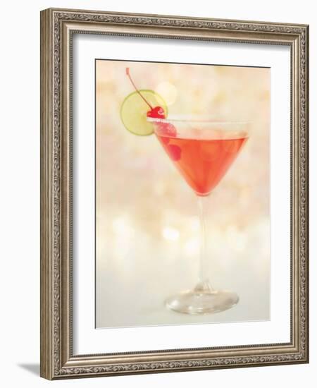 Coral Cocktail-Mandy Lynne-Framed Art Print