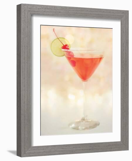 Coral Cocktail-Mandy Lynne-Framed Art Print