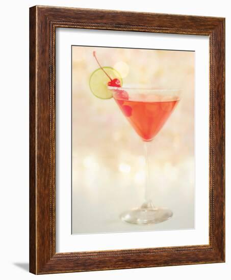 Coral Cocktail-Mandy Lynne-Framed Art Print