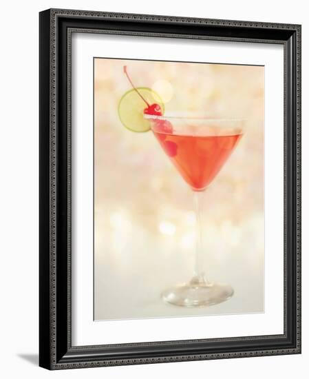 Coral Cocktail-Mandy Lynne-Framed Art Print