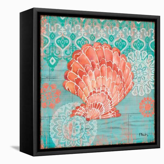 Coral Cove Shells I-Paul Brent-Framed Stretched Canvas