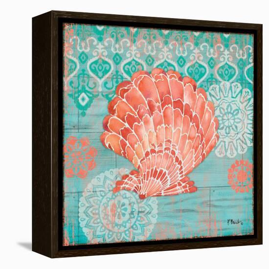 Coral Cove Shells I-Paul Brent-Framed Stretched Canvas