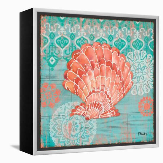 Coral Cove Shells I-Paul Brent-Framed Stretched Canvas