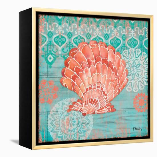 Coral Cove Shells I-Paul Brent-Framed Stretched Canvas