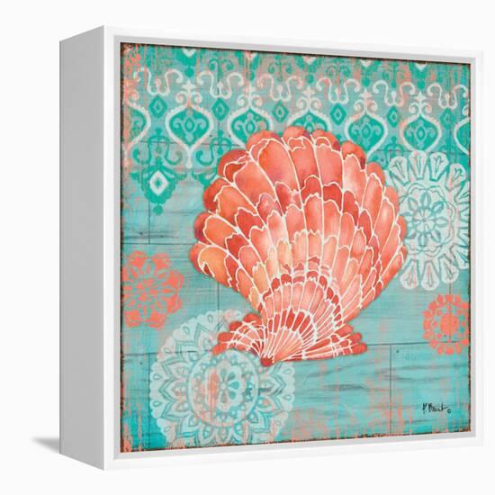 Coral Cove Shells I-Paul Brent-Framed Stretched Canvas