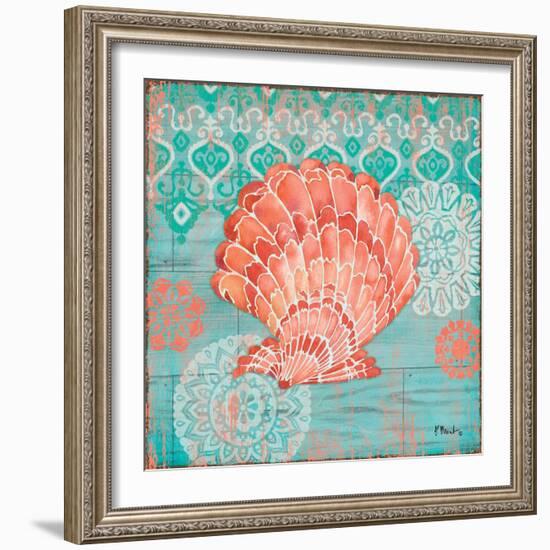 Coral Cove Shells I-Paul Brent-Framed Art Print