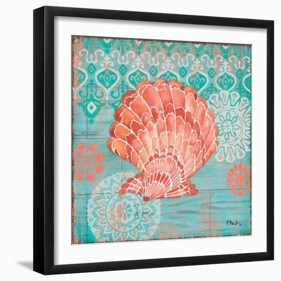 Coral Cove Shells I-Paul Brent-Framed Art Print